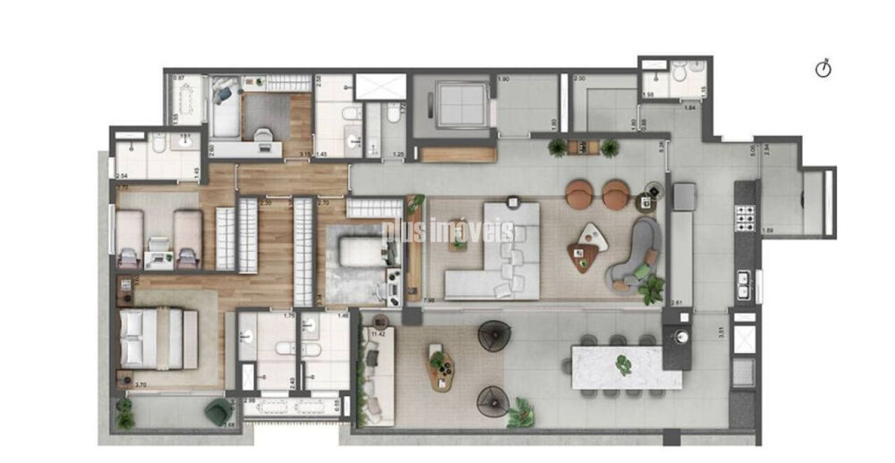 Apartamento, 3 quartos, 175 m² - Foto 14