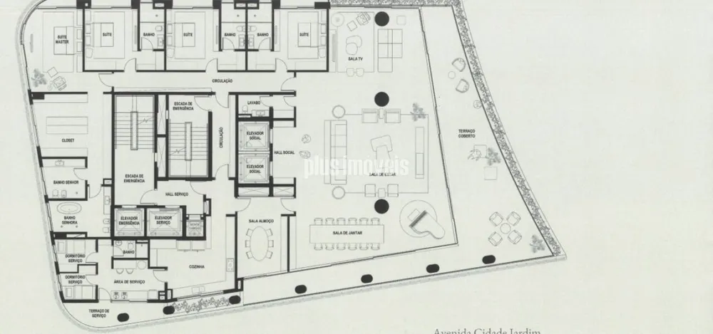 Apartamento, 5 quartos, 693 m² - Foto 3