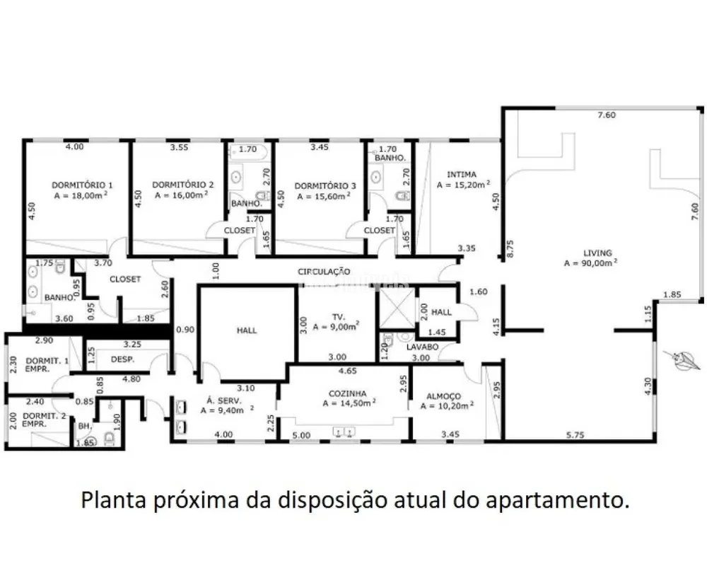 Apartamento, 3 quartos, 330 m² - Foto 3