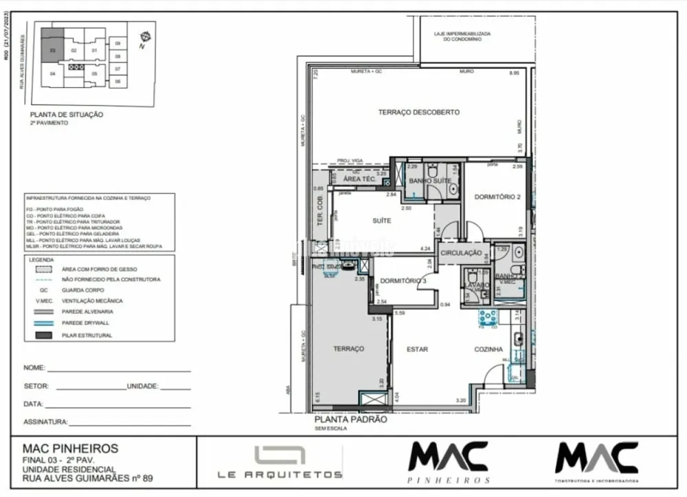 Apartamento, 3 quartos, 132 m² - Foto 2