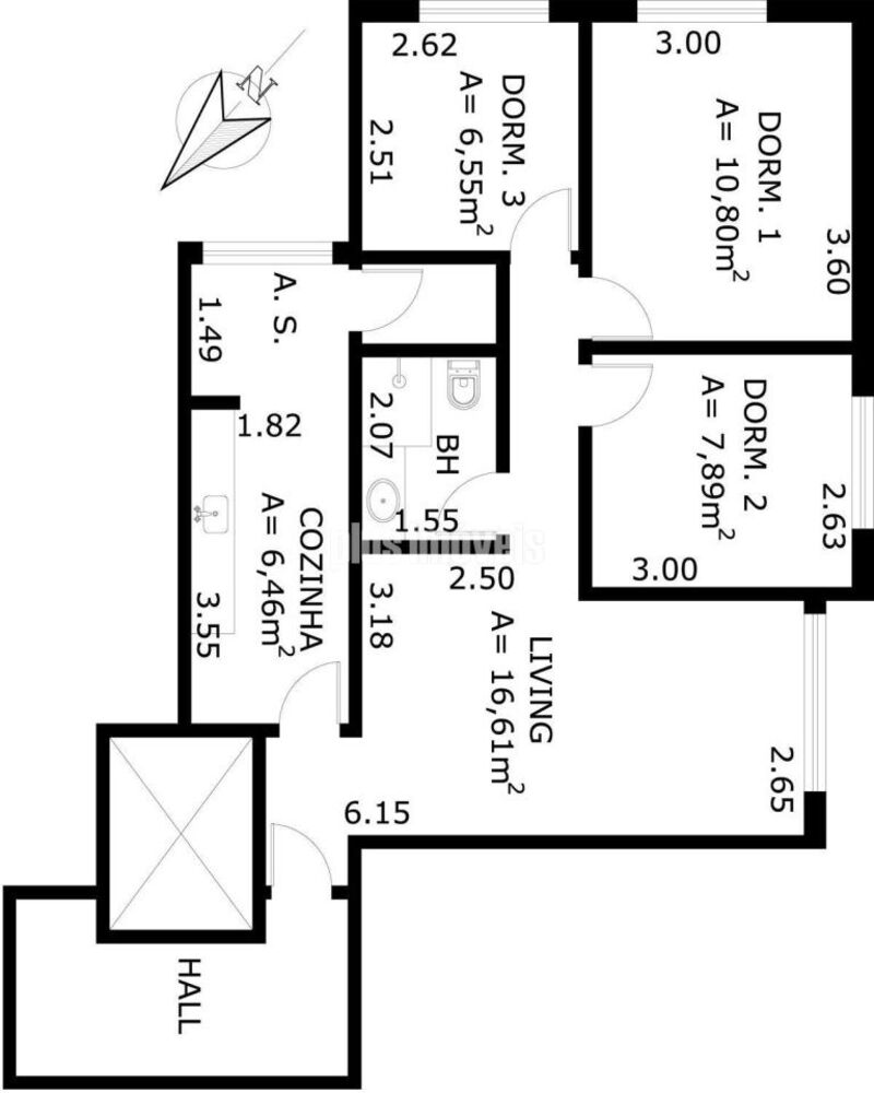 Apartamento à venda com 3 quartos, 68m² - Foto 12