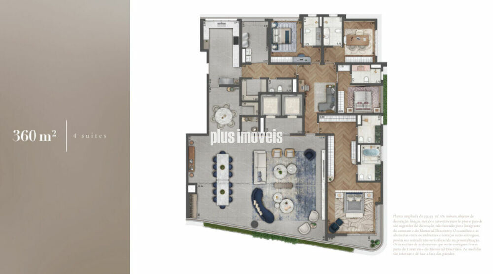 Apartamento, 4 quartos, 360 m² - Foto 16