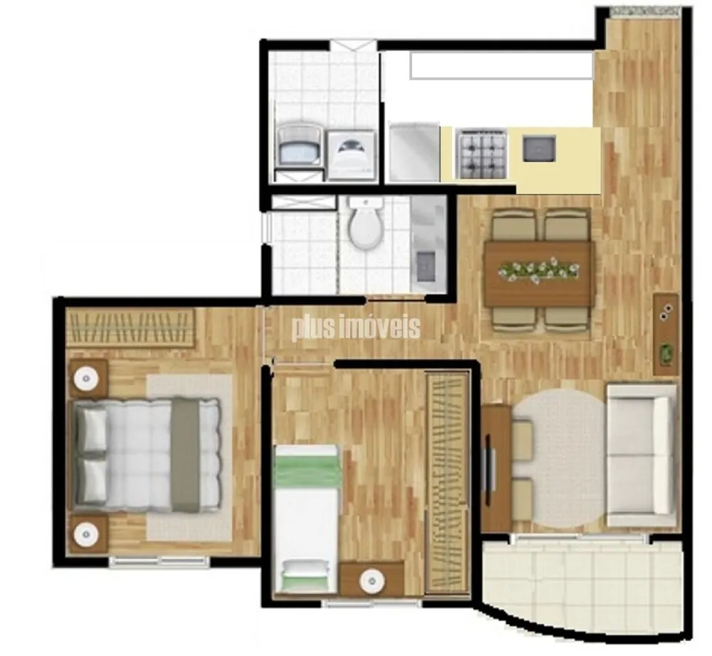 Apartamento, 2 quartos, 58 m² - Foto 4