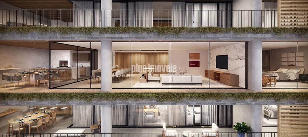 Apartamento à venda com 3 quartos, 252m² - Foto 2