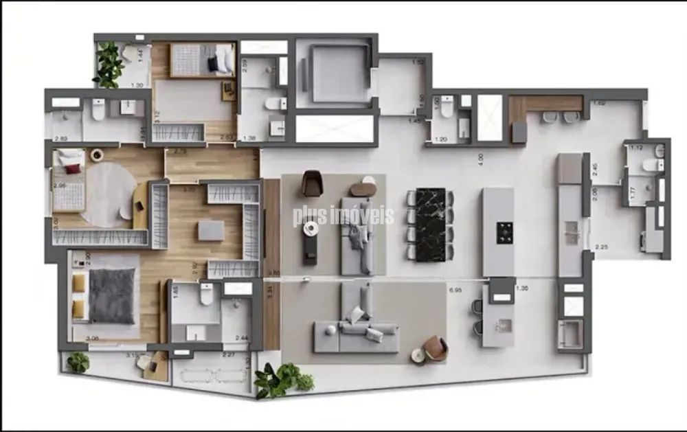Apartamento, 3 quartos, 168 m² - Foto 12