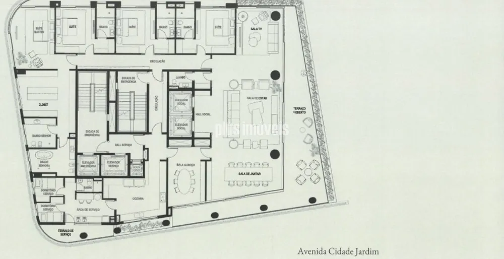 Apartamento, 5 quartos, 591 m² - Foto 4