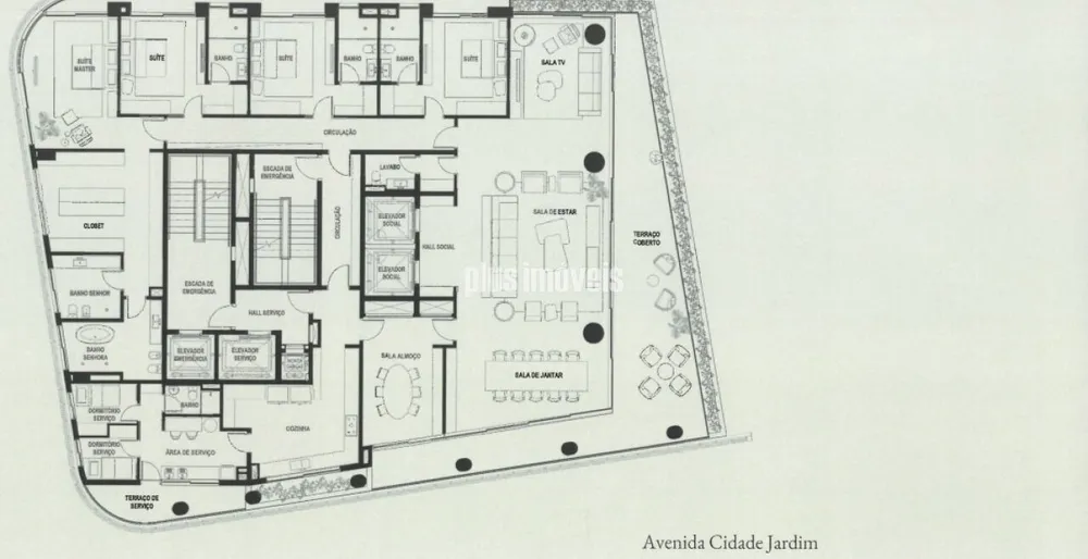Apartamento, 5 quartos, 601 m² - Foto 3