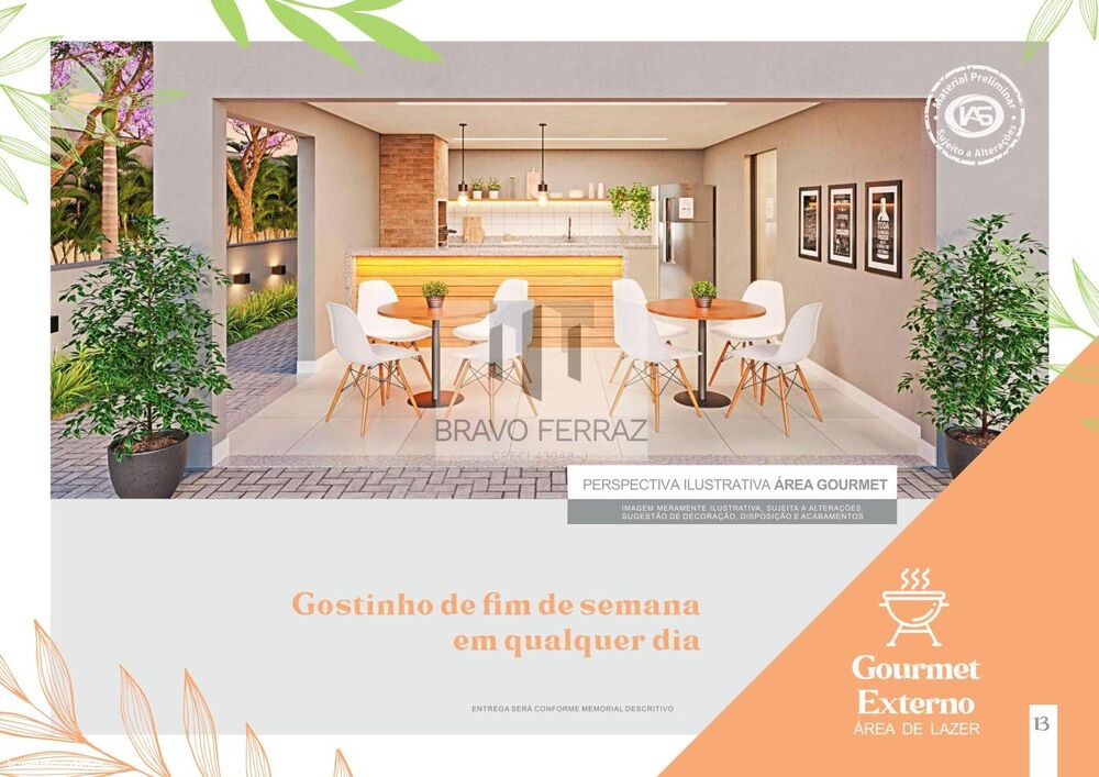 Apartamento à venda com 2 quartos, 47m² - Foto 4