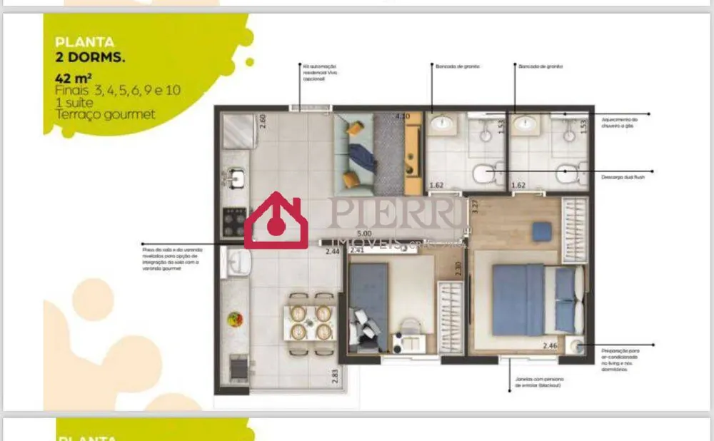 Apartamento, 1 quarto, 57 m² - Foto 4
