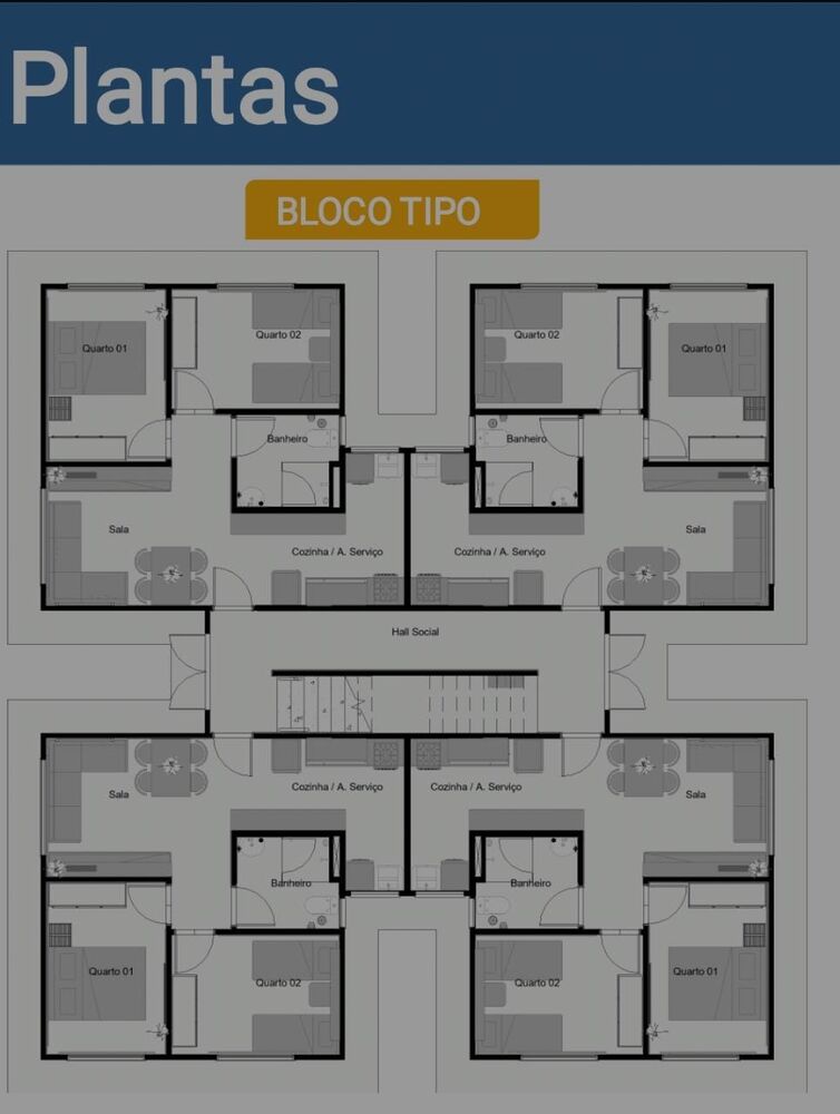 Apartamento à venda com 2 quartos, 47m² - Foto 5