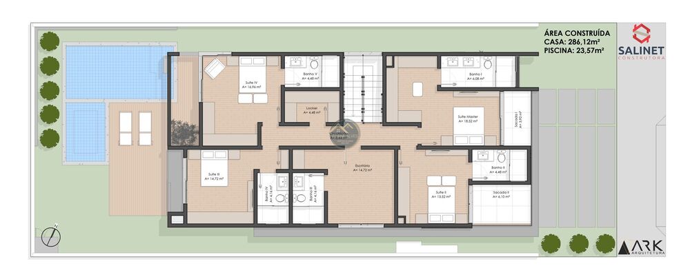 Casa, 5 quartos, 309 m² - Foto 19