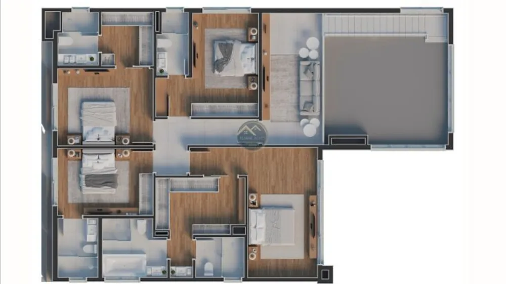Casa, 4 quartos, 334 m² - Foto 1