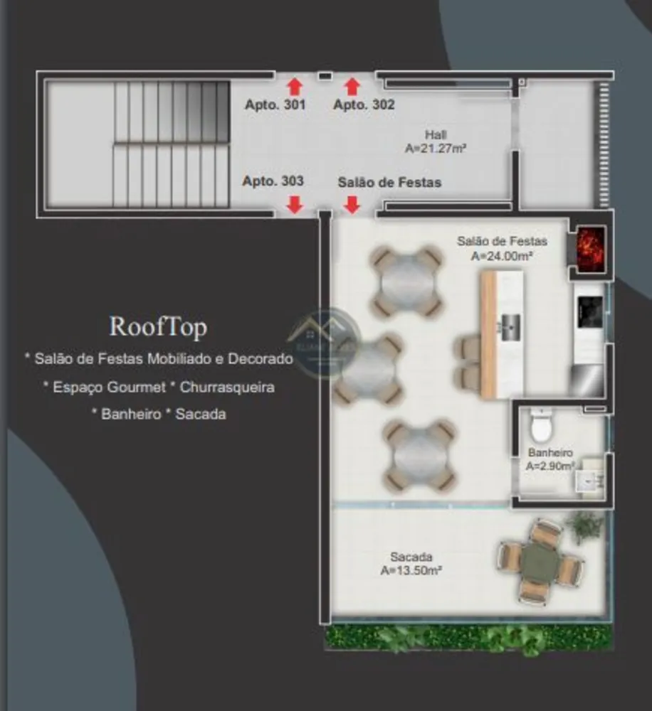 Apartamento, 2 quartos, 44 m² - Foto 4
