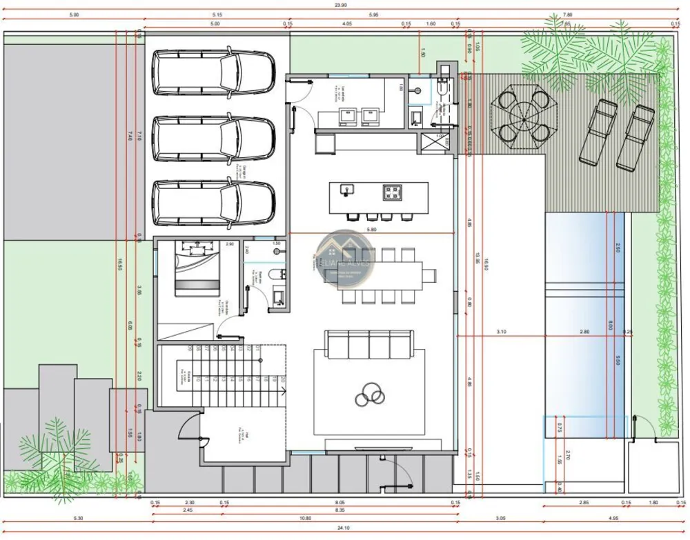 Casa, 4 quartos, 275 m² - Foto 13