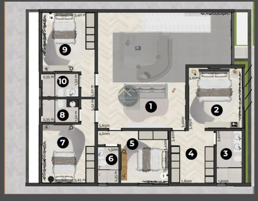 Casa, 4 quartos, 311 m² - Foto 7