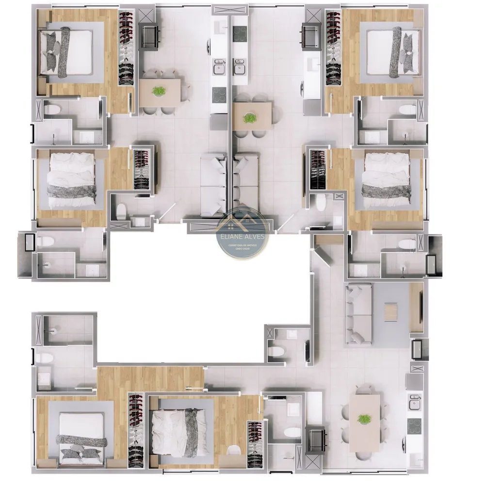 Apartamento, 2 quartos, 73 m² - Foto 3