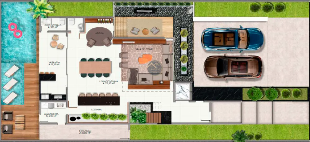 Casa, 3 quartos, 408 m² - Foto 15