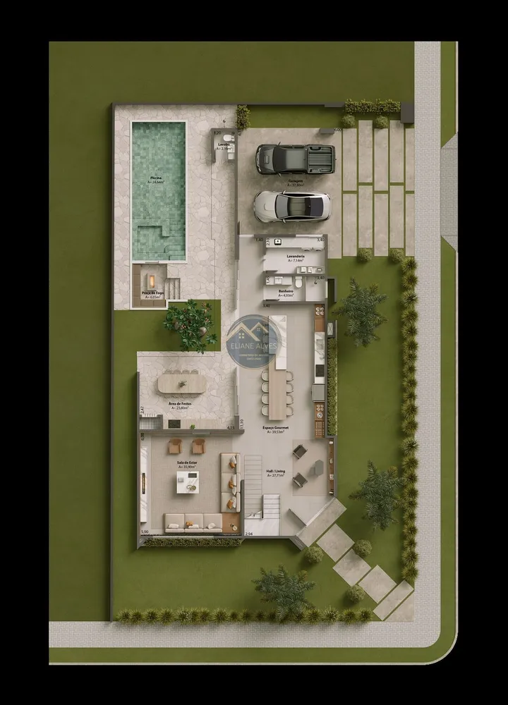 Casa, 4 quartos, 440 m² - Foto 8