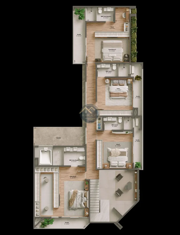 Casa, 4 quartos, 440 m² - Foto 15