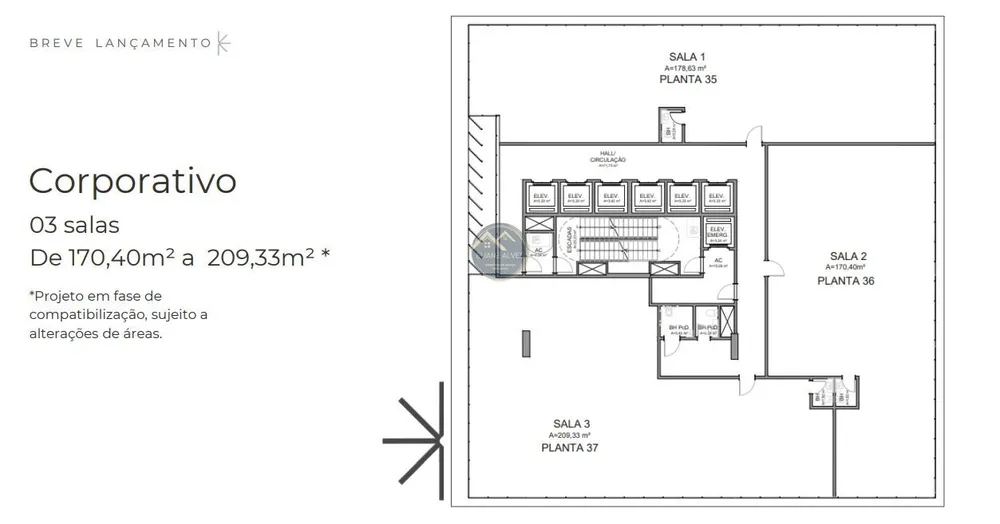 Sala-Conjunto, 35 m² - Foto 9