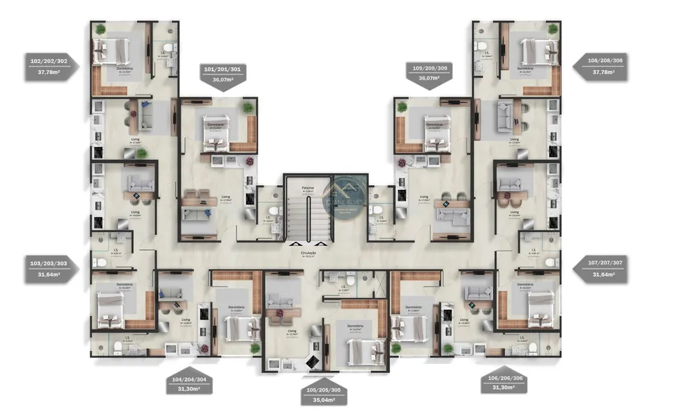 Apartamento, 1 quarto, 31 m² - Foto 15