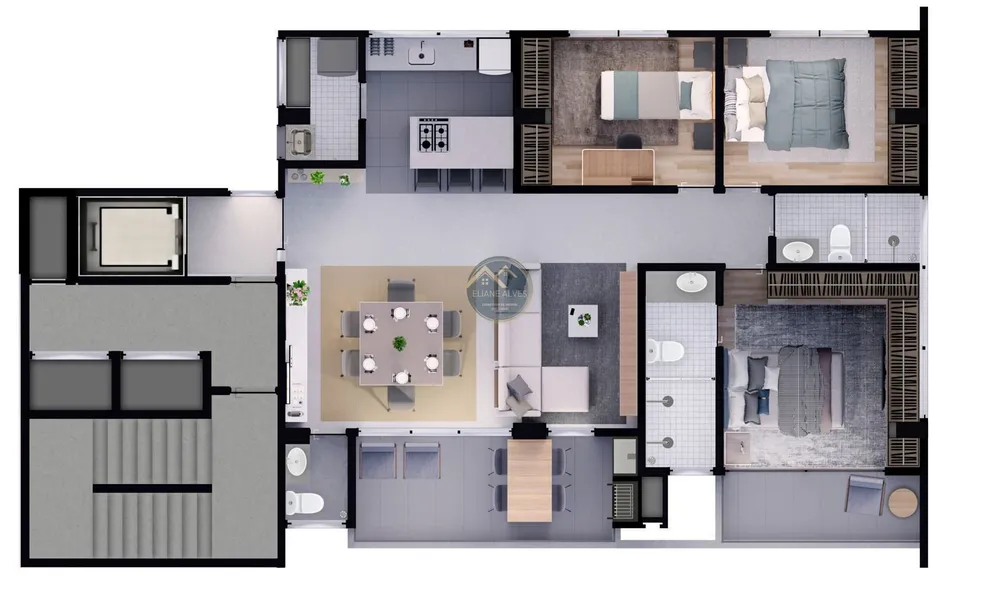 Apartamento, 3 quartos, 111 m² - Foto 16