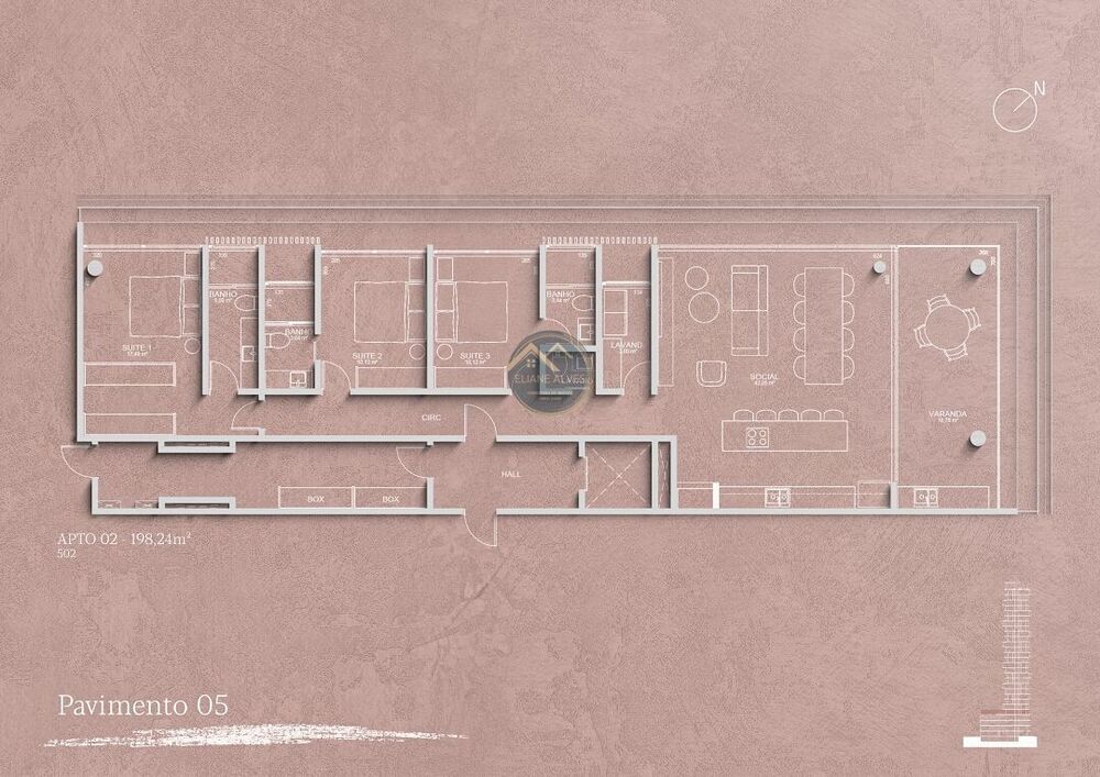 Apartamento, 3 quartos, 130 m² - Foto 31