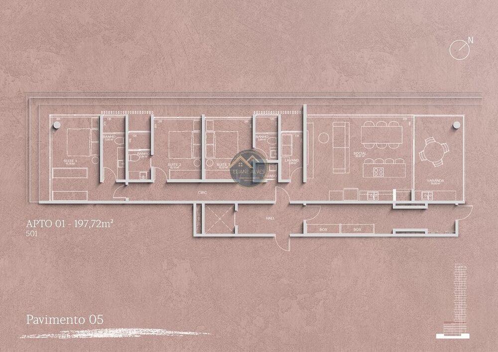 Apartamento, 3 quartos, 130 m² - Foto 30