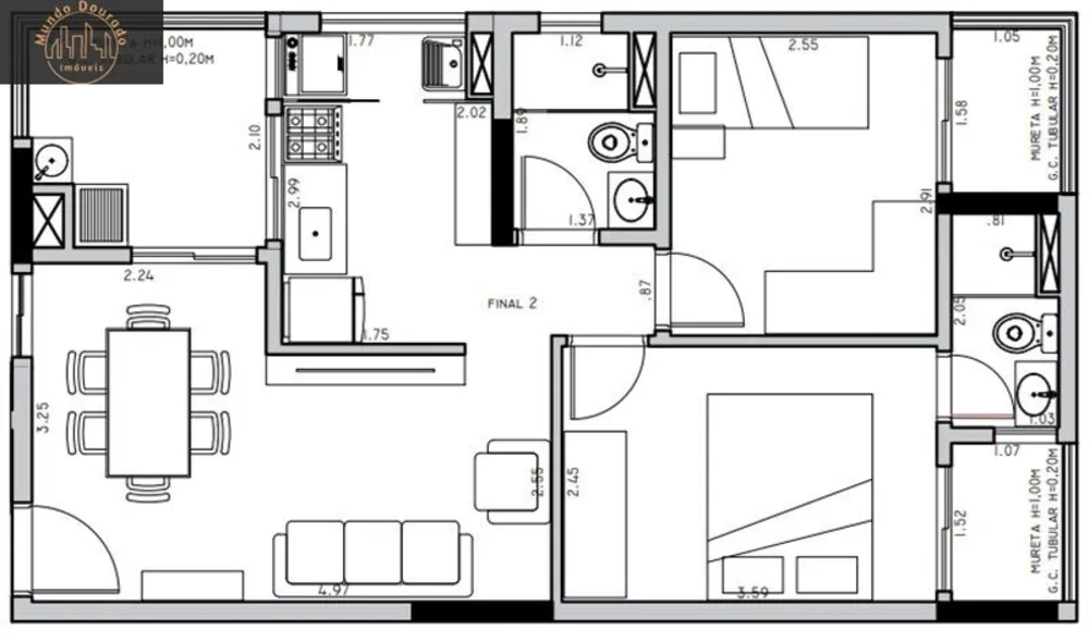 Apartamento, 2 quartos, 57 m² - Foto 13