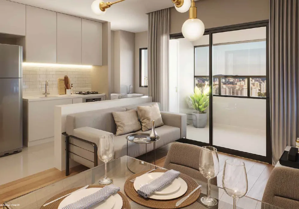 Apartamento, 2 quartos, 60 m² - Foto 1