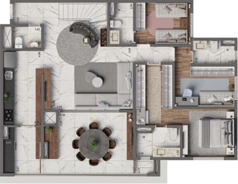 Apartamento, 2 quartos, 69 m² - Foto 15