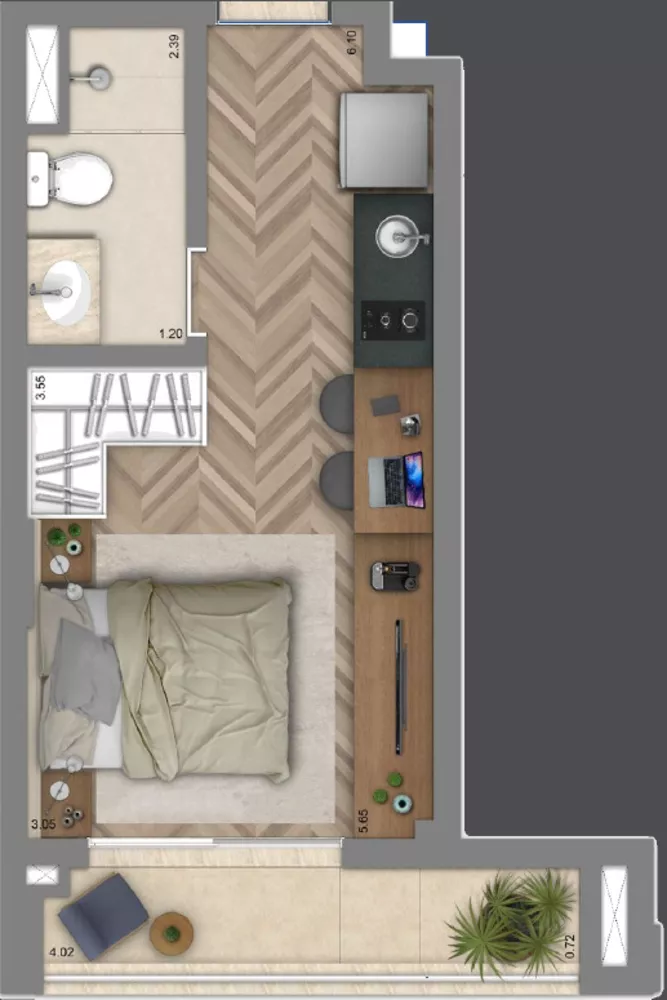 Apartamento, 3 quartos, 125 m² - Foto 3