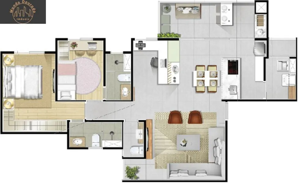 Apartamento, 3 quartos, 92 m² - Foto 10