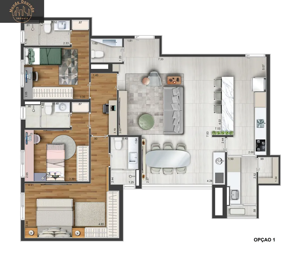 Apartamento, 3 quartos, 117 m² - Foto 15