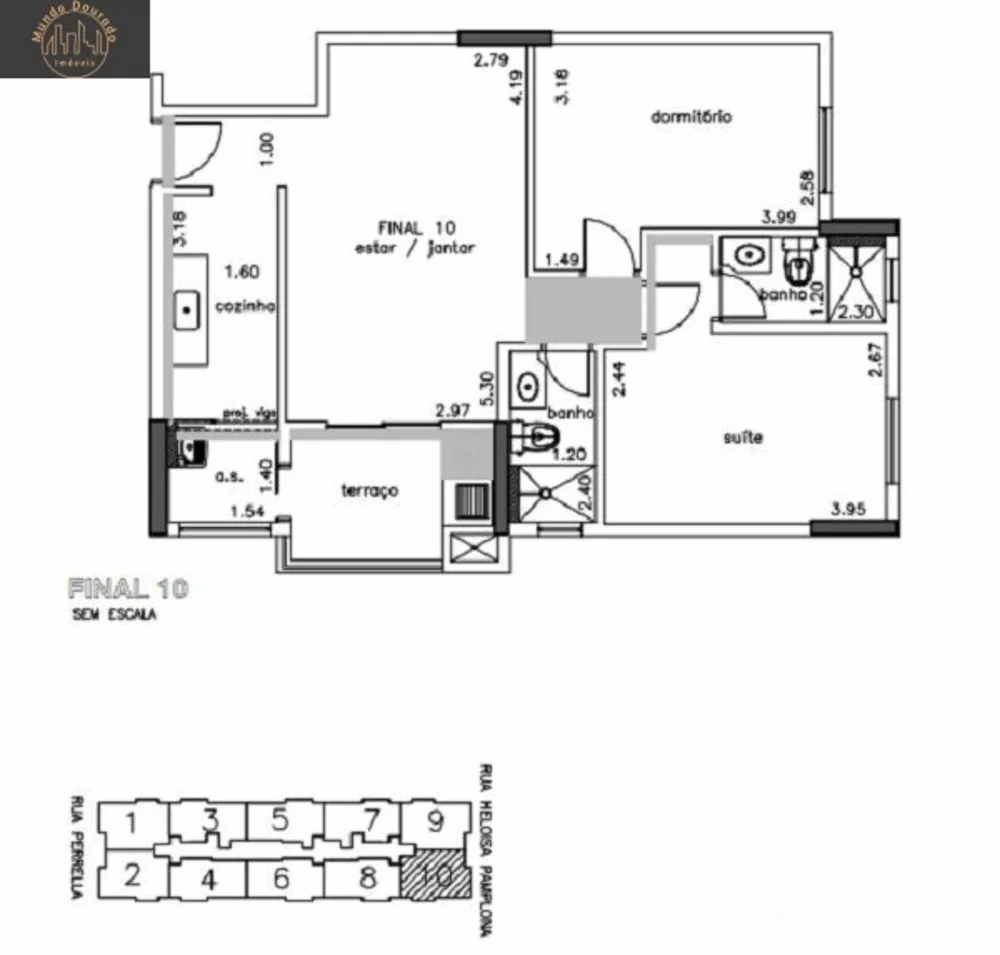 Apartamento, 2 quartos, 70 m² - Foto 1