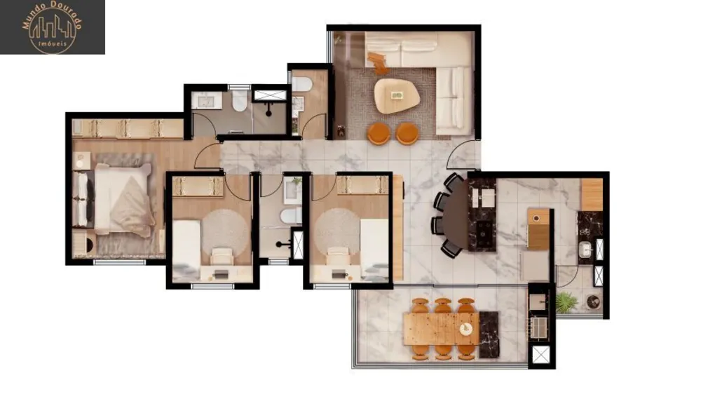 Cobertura, 3 quartos, 176 m² - Foto 14