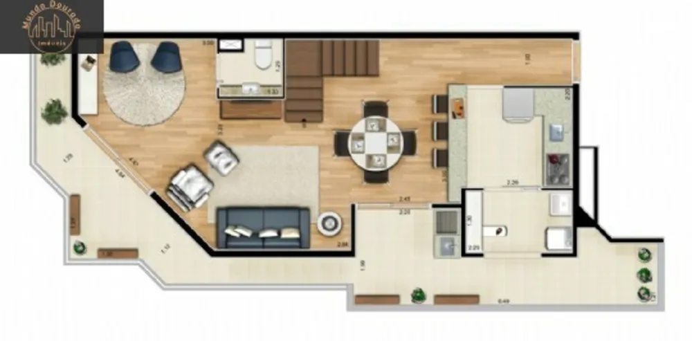 Apartamento, 2 quartos, 68 m² - Foto 9