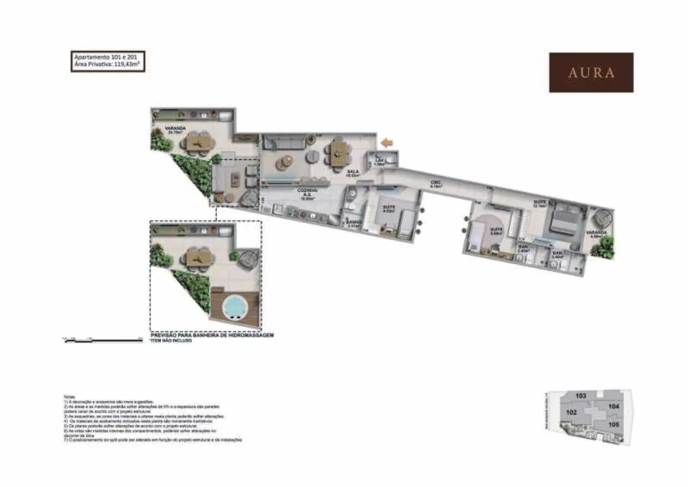 Apartamento, 3 quartos, 116 m² - Foto 12