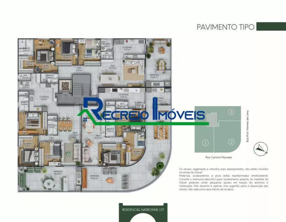 Cobertura à venda com 4 quartos, 381m² - Foto 3