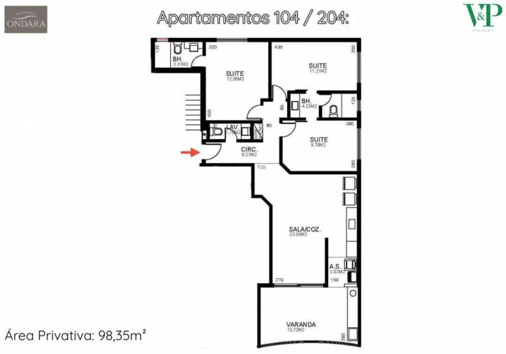 Cobertura, 3 quartos, 159 m² - Foto 15