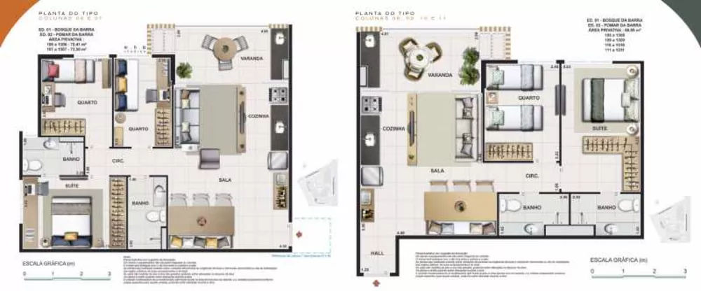 Apartamento, 3 quartos, 74 m² - Foto 23