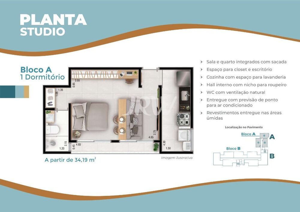 Apartamento, 2 quartos, 57 m² - Foto 16