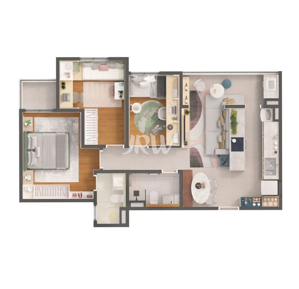 Apartamento, 3 quartos, 64 m² - Foto 7