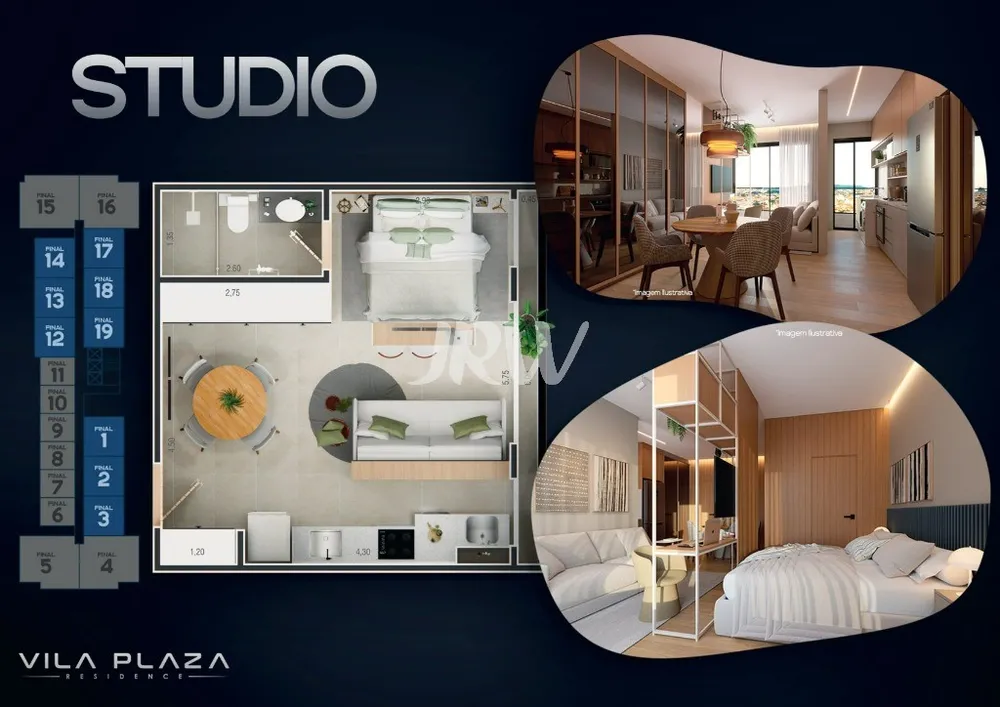 Kitnet-Studio, 39 m² - Foto 4