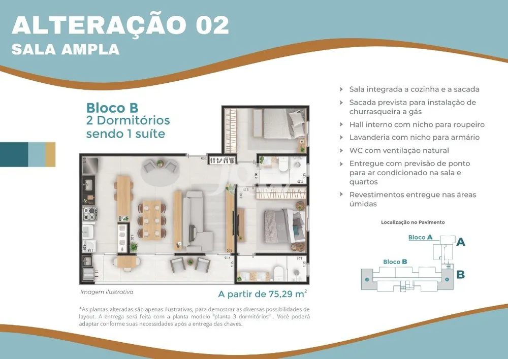 Apartamento, 3 quartos, 75 m² - Foto 12
