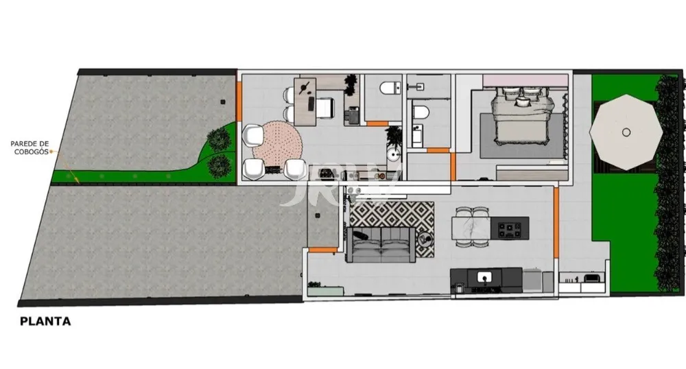 Casa, 1 quarto, 150 m² - Foto 7