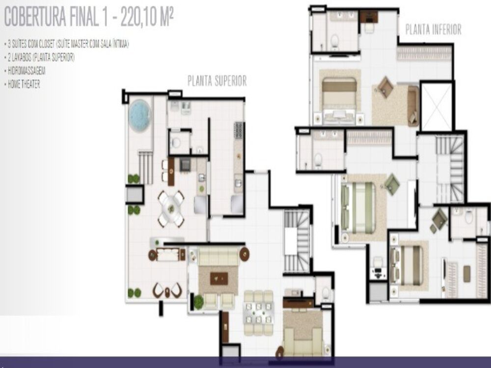 Apartamento, 3 quartos, 128 m² - Foto 8