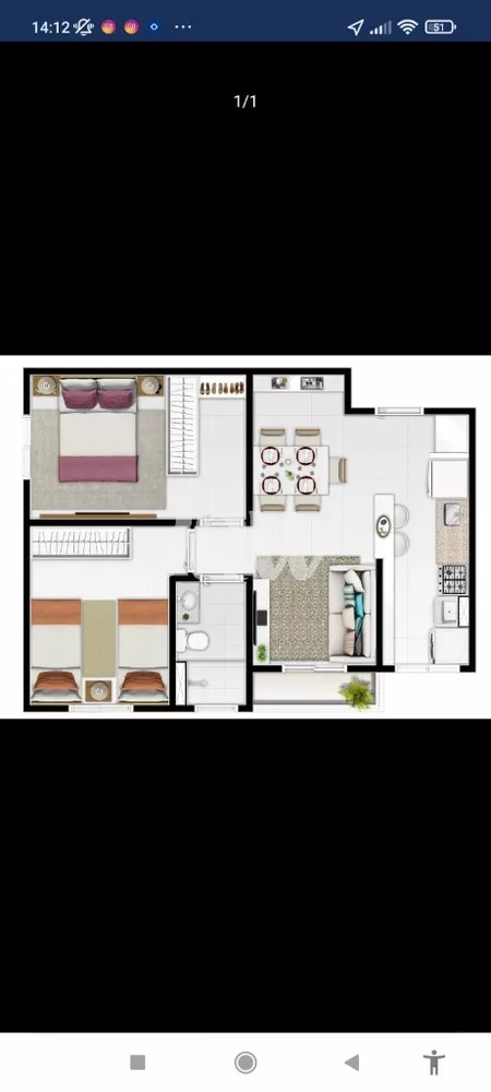 Apartamento, 2 quartos, 51 m² - Foto 21
