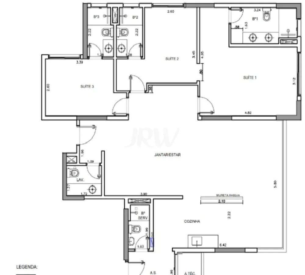 Apartamento, 3 quartos, 130 m² - Foto 4
