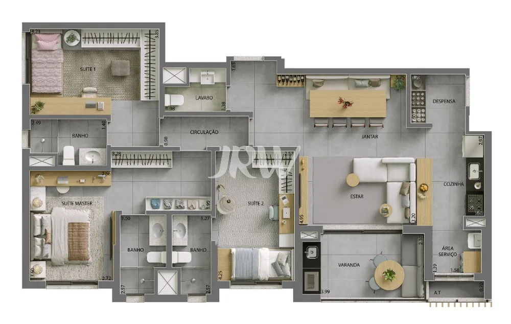 Apartamento, 3 quartos, 120 m² - Foto 10